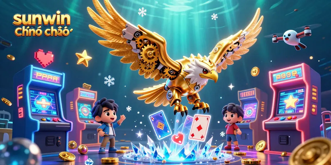 Play exciting games at sunwin chính chủ with a dazzling array of colorful 3D arcade elements.