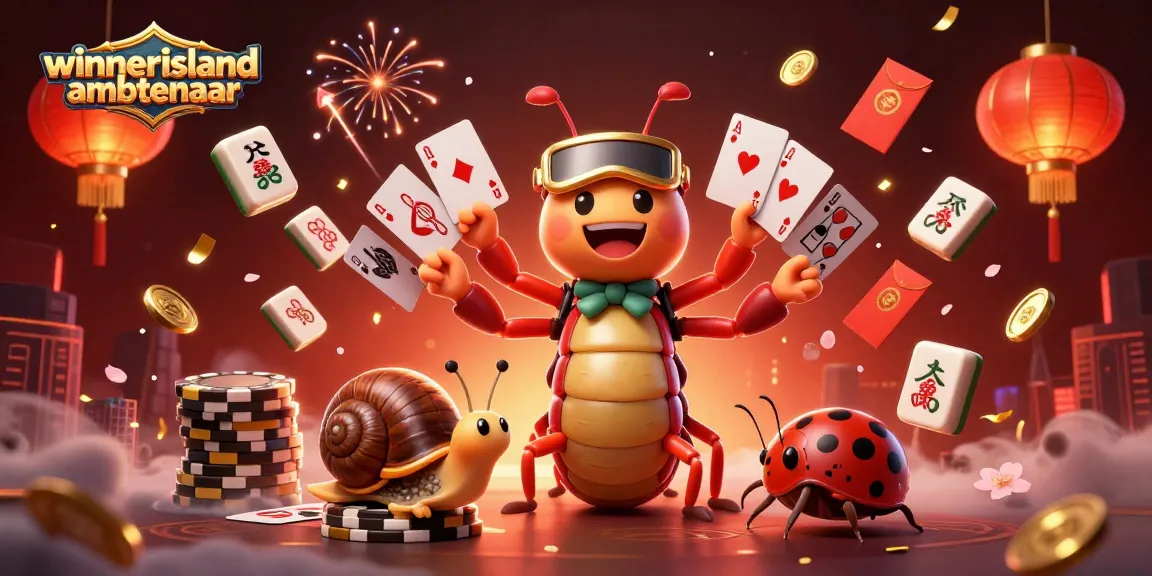 Experience the excitement of winnerisland ambtenaar with a lively dealer and vibrant casino visuals.
