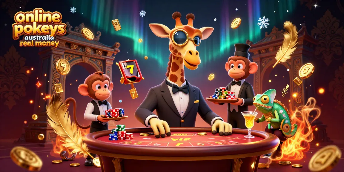Play thrilling online pokies Australia real money with exciting characters and dynamic casino elements.